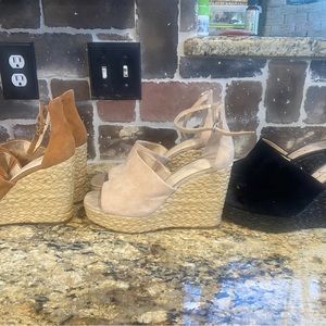 Jessica Simpson Wedges size 9